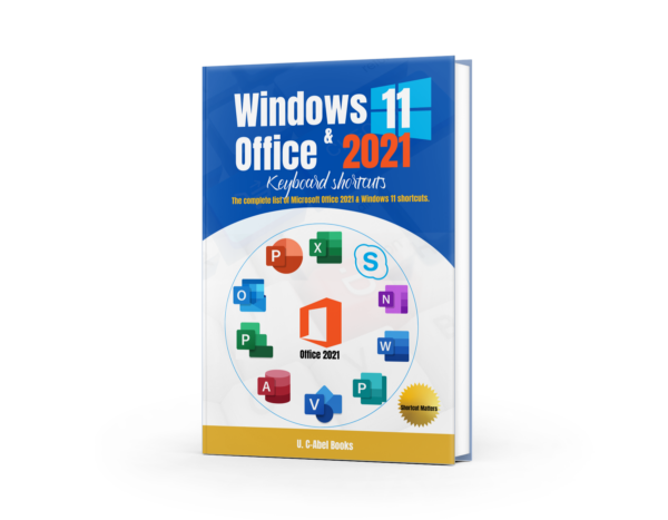 Get this Windows 11 Keyboard Shortcuts Combinations book for your office